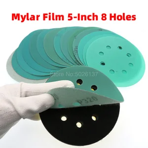 Шлифовальная дисковый крючок, 5 дюймов, 8 отверстий, 125 мм