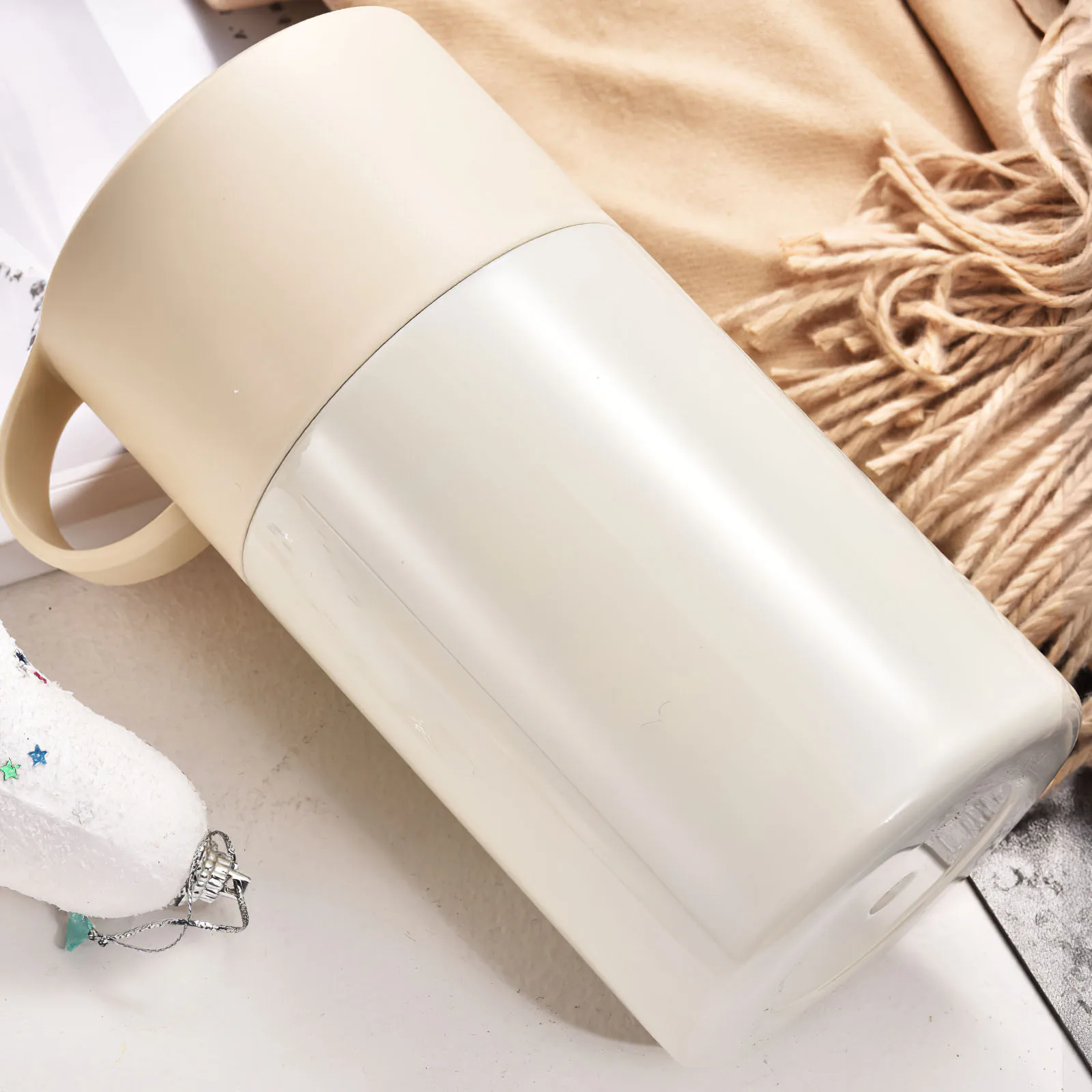 

Kitchen Thermal Stewpot 600mL Vacuum Bottle Flasks Leakproof Vacuum Flasks Thermal Food Jar Food Insulated Braising Pot