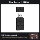 8BitDo USB беспроводной Bluetooth адаптер 2 для Windows Mac Raspberry Pi Nintendo Switch с поддержкой PS3 PS5 контроллера Xbox JoyCon