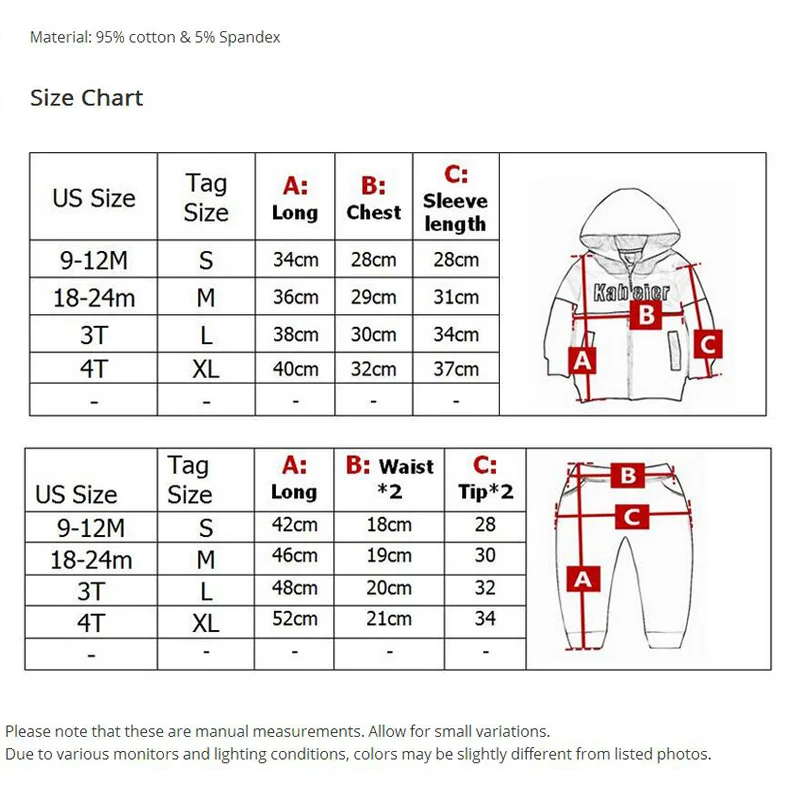 

Toddler Boy Girl Hooded Sweatshirt Clothing Set Active Kid Baby Casual Set Spring Autumn Boys Girls Clothes 1 2 3 4 Year