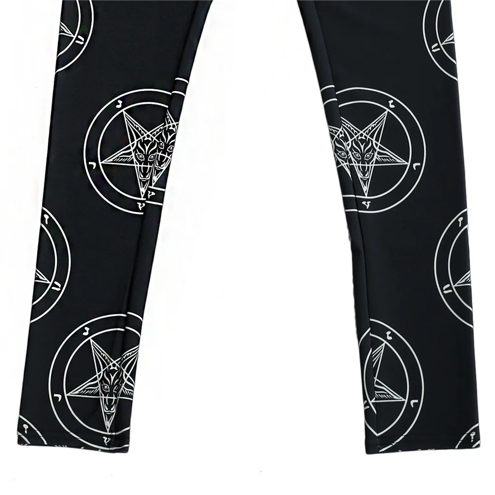 Женские леггинсы для фитнеса модные Aztec круглые Омбре с принтом женские