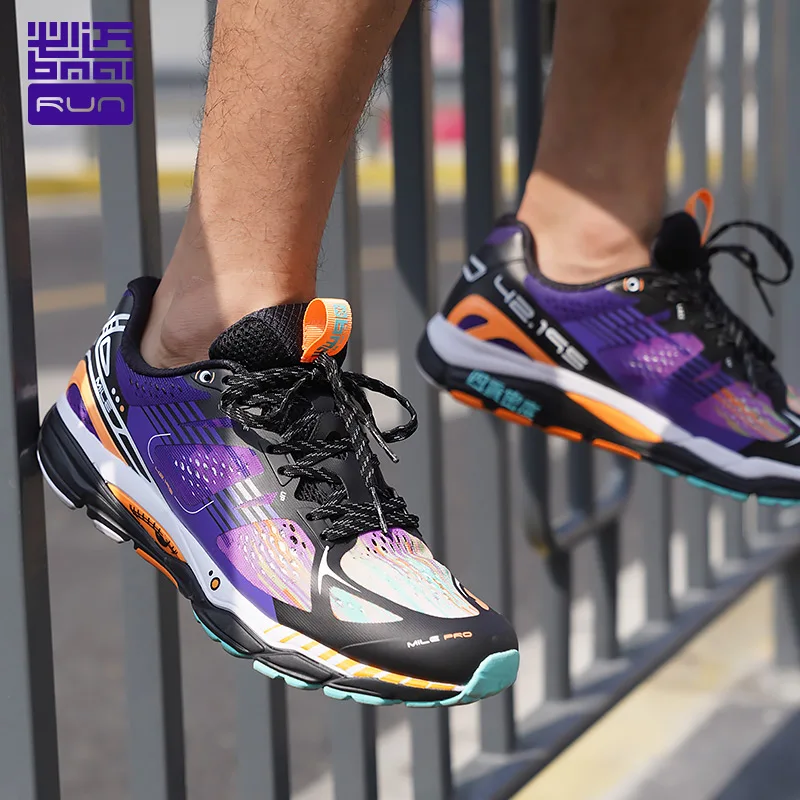 BMAI 42K Marathon Trail Running Shoes for Men Sneakers Outdoor Man 2021 Cushioning Sport Luxury Designer Gym Trainers Mens Shoes