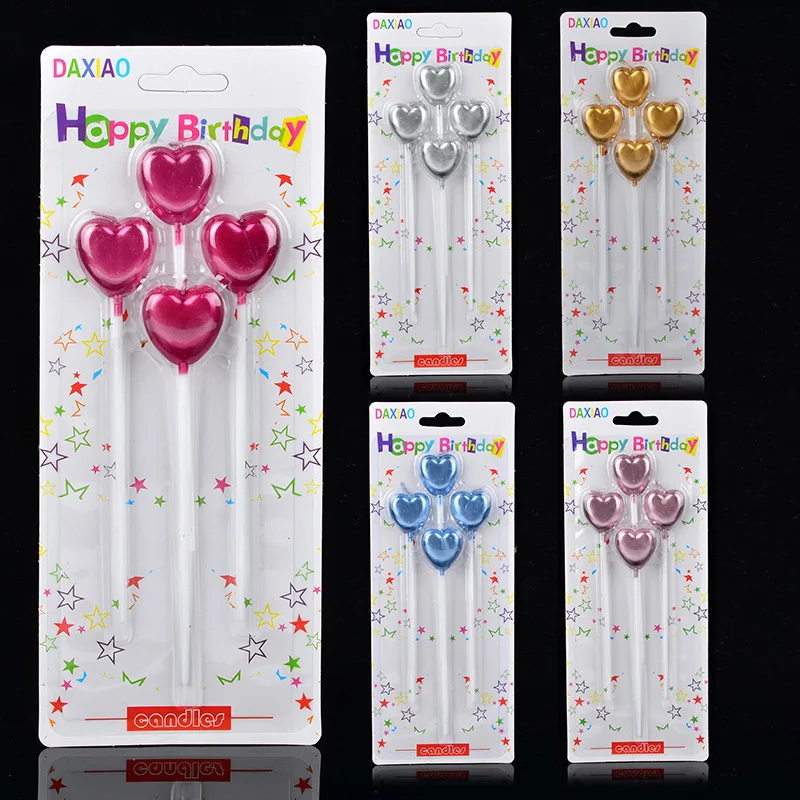 Тирант золотой длинный шест любовь пятиконечная звезда фотосвеча Детский номер