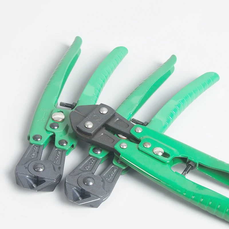

Hot sale Industrial grade cutting pliers with stronger shear for cutting tools scissors shears Three Peaks Side Sprus Cutters