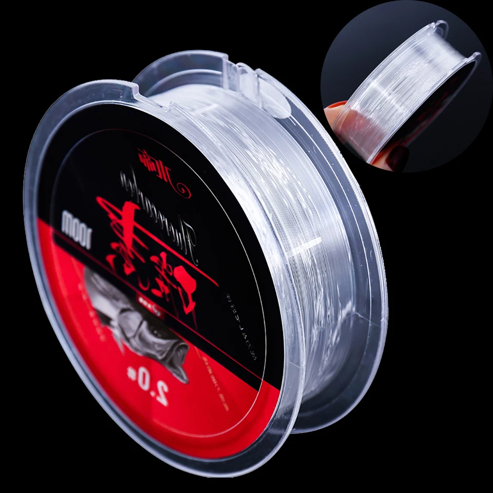 

WALK FISH 50M Fluorocarbon Fishing Line Carbon Fiber Line Japanese Super Strong Sea Carp Fishing Line Fly Fishing Line Tackle