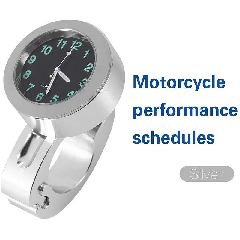 Мотоцикл модифицированный руль стол Универсальные алюминиевые часы