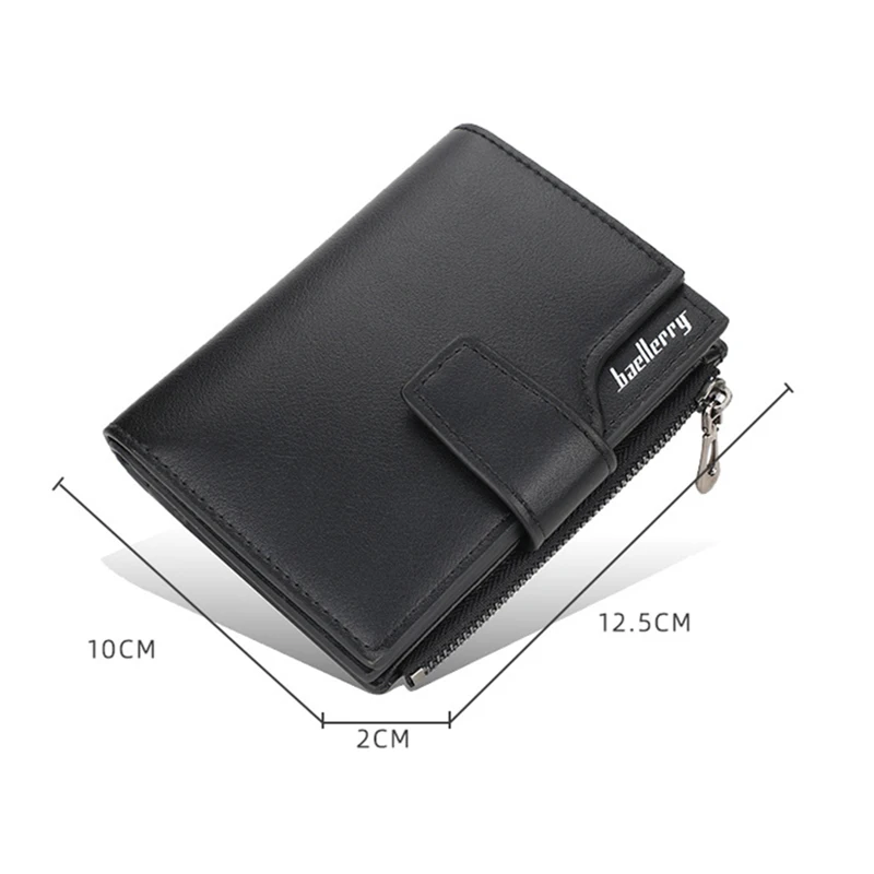 

2021 Wallet Women Carteira Feminina PU Leather Wallet Short Porte Money Women Three Fold Zipper Slim Porte Feuille Femme Cartera