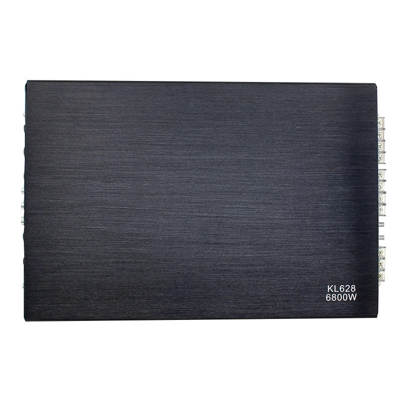 

12V 6800W High Power Amplifier Car Audio Four Way Power Amplifier KL628 4-Channel Car Power Amplifier
