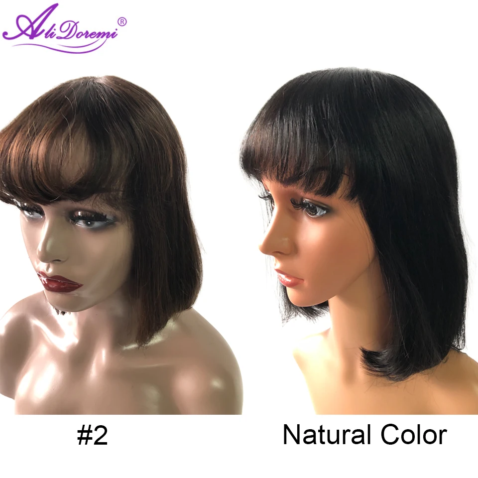 Alidoremi перуанские прямые волосы парики из человеческих волос предварительно