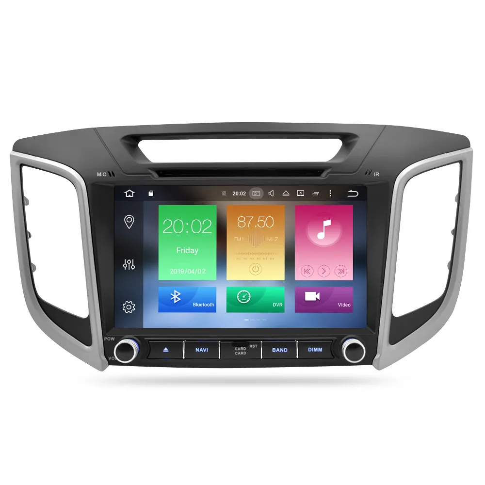 Android 9,0 Автомобильный DVD Радио gps навигатор плеер для hyundai Creta ix25 Мультимедиа Стерео Wi-Fi головное устройство