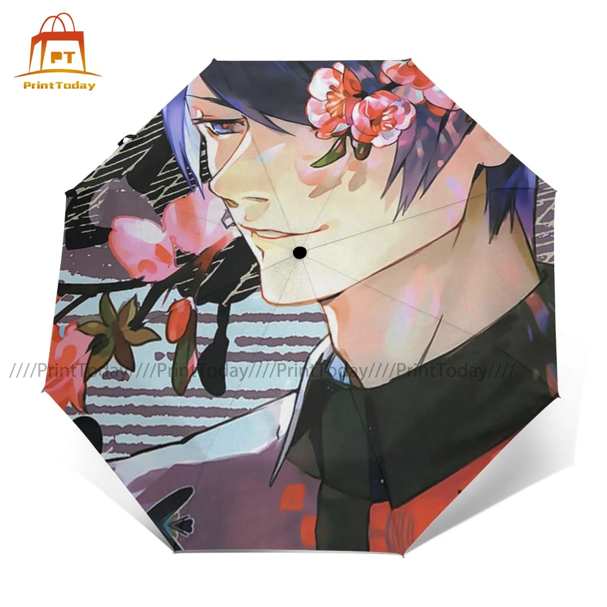 

Зонт Ghoul Tokyo, складной, картина с зонтом