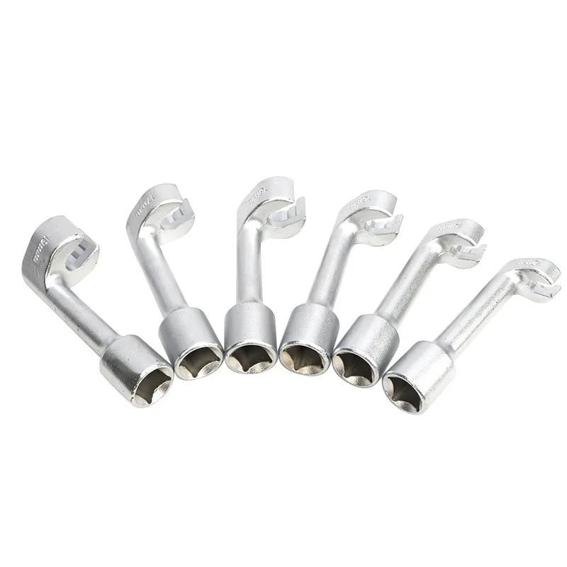 

BMW Benz Volkswagen Diesel fuel injection pipe socket wrench L-type open hexagon slotted oxygen sensor wrench Hand tools