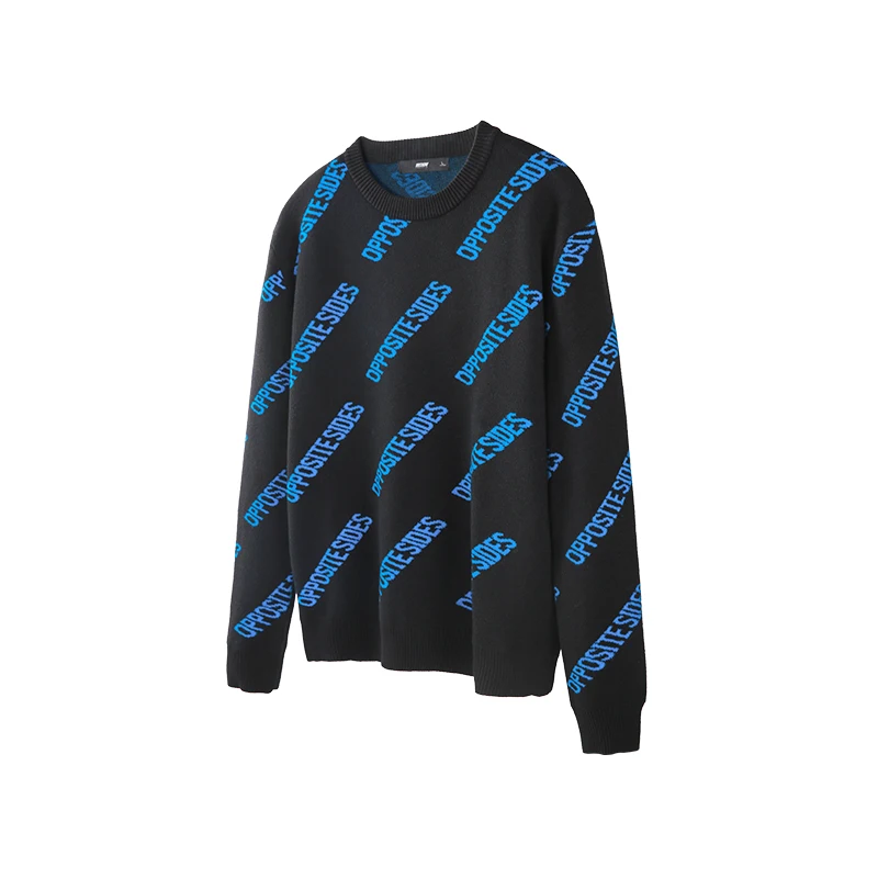 Viishow мужской свитер с буквенным принтом и круглым вырезом бренд Pull Homme Hiver новинка