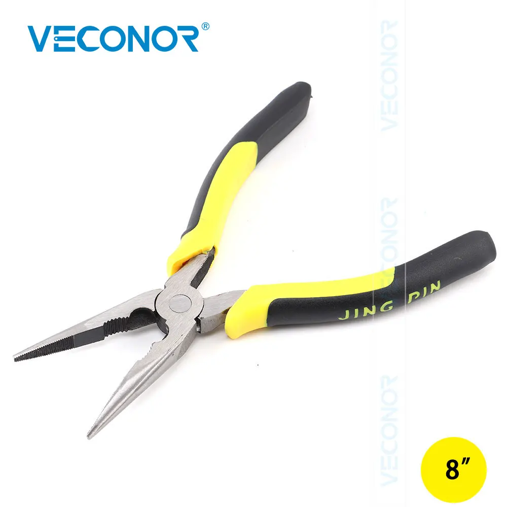 Плоскогубцы с длинным носом 8 дюймов профессиональные многофункциональные мини