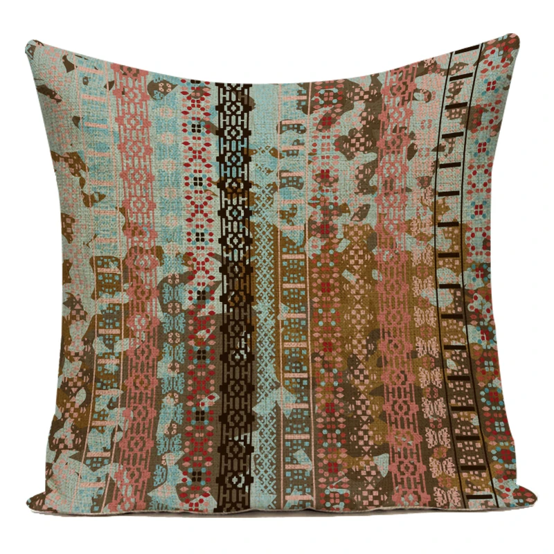 

Декоративная наволочка из льна бежевого цвета 45x45 см Almofadas