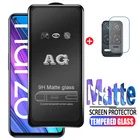 Матовое закаленное стекло 2 в 1 для Oppo Realme Narzo 30 5G, Защитная пленка для экрана с полным приклеиванием для Realme, Narzo 30A, защитное стекло