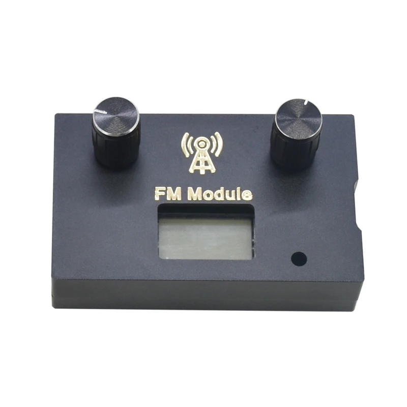 

DSP & PLL Digital Stereo FM Radio Receiver Module 87-108Mhz With Armor Aluminum Alloy Case
