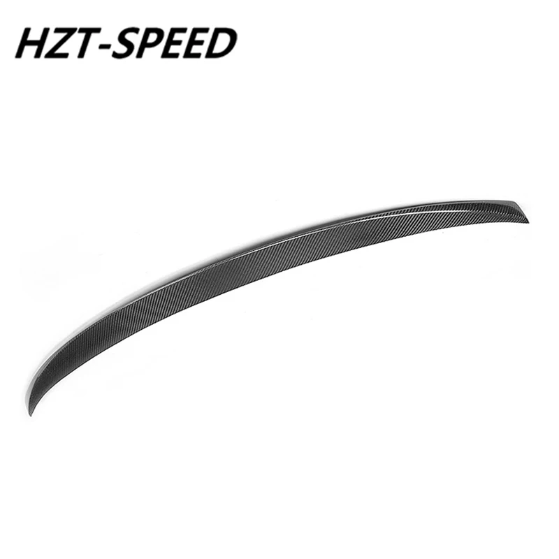 Q50 Carbon Fiber Rear Spoiler Trunk Back Wings For Infiniti Standard Bumper 2014-2015 | Spoilers &amp