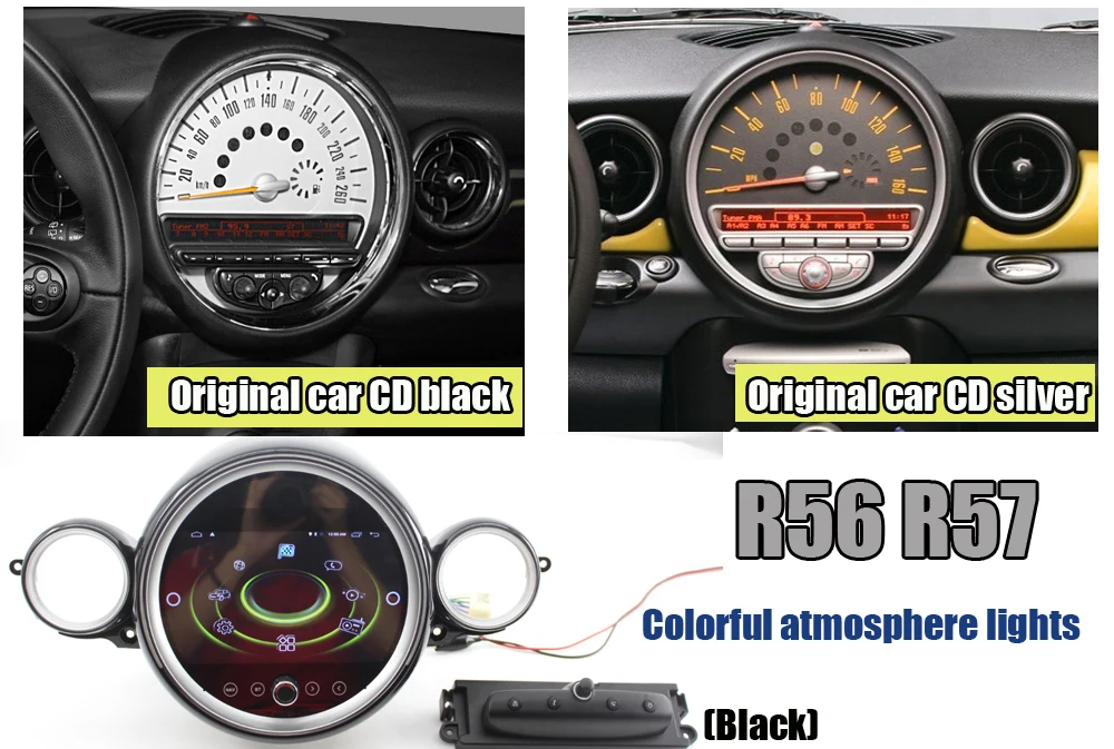 Liandlee Android для Mini One Cooper S люк R56 R57 автомобильный стерео экран видео Wifi BT Carplay карта gps-навигатор мультимедиа