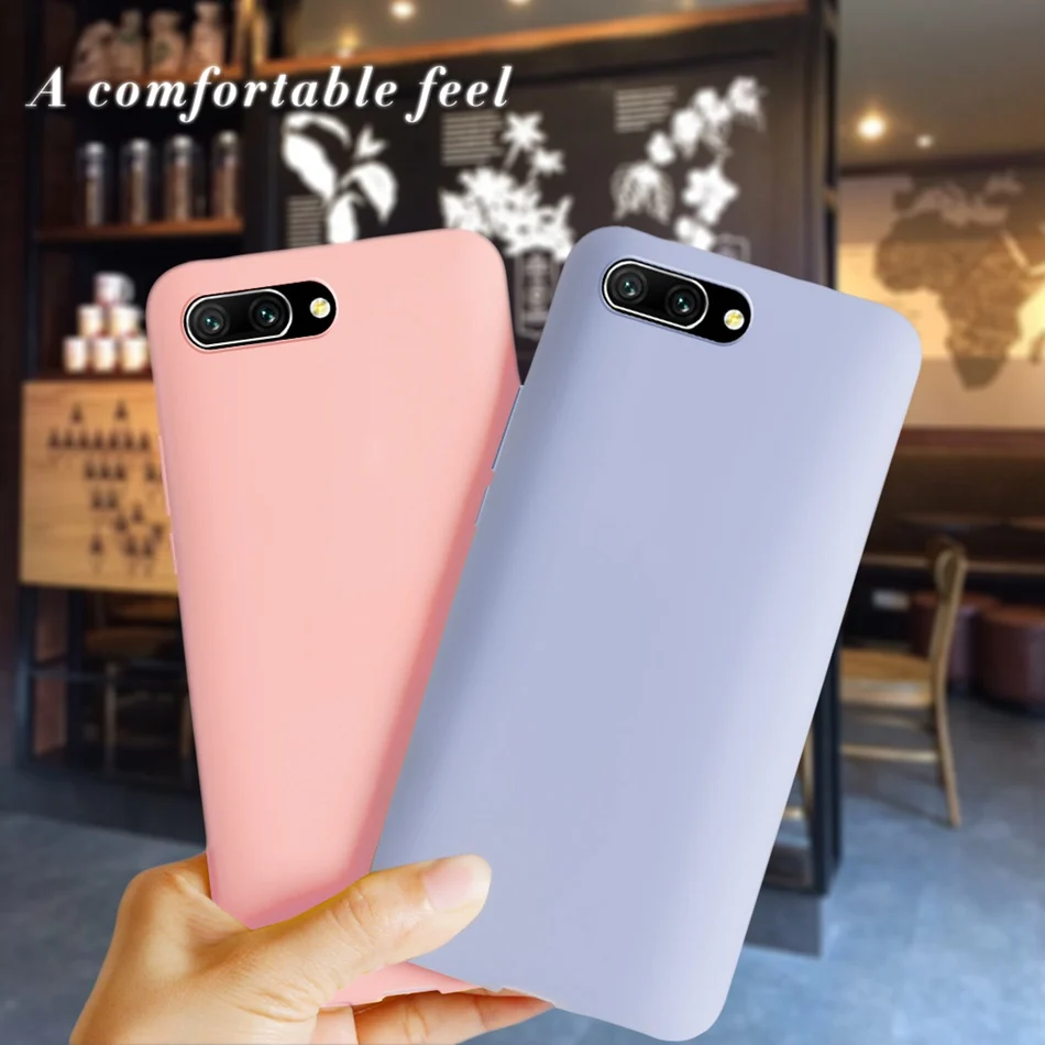 Чехол-накладка для Honor 10 5 84&quot ТПУ цвета на выбор | Мобильные телефоны и аксессуары