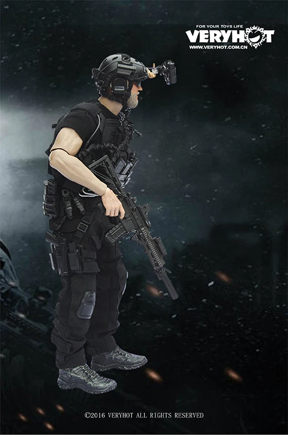 Veryhot VH1048 1/6 темно-синий тюлень CQB ночной Набор для 12 дюймов Phicen Hottoys Damtoys фигурка сделай сам