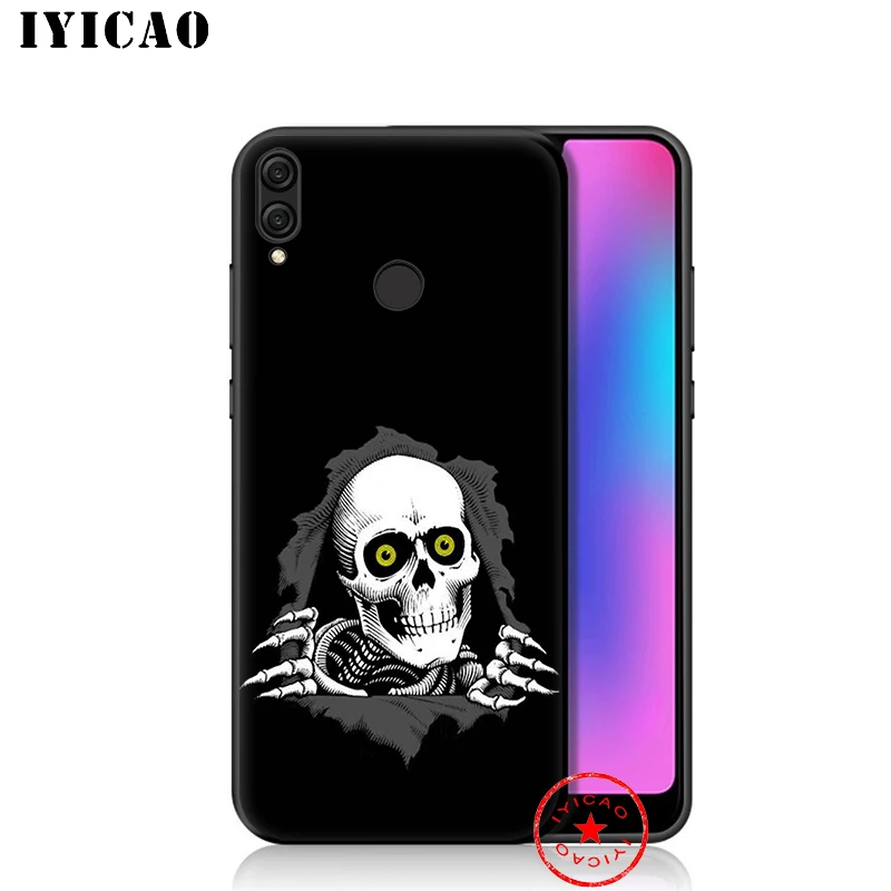 IYICAO Grim Reaper Skull Soft Case for Huawei Honor 20 10 9X 9 8C 8X 8 7X 7C 7A 6A Nova 5i 4 3i 2 2i Lite Pro View Note |