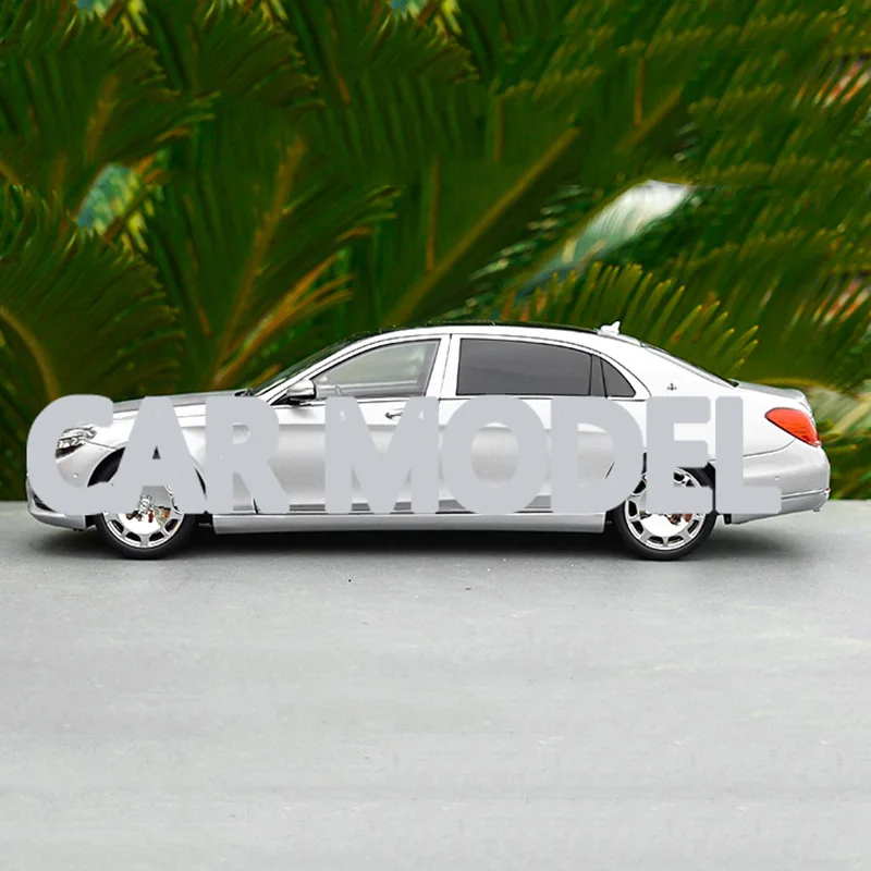 1:18 игрушечный автомобиль из сплава Почти настоящий AR s-класс S600 автомобиль модель детских игрушечных автомобилей авторизованный игрушки для детей
