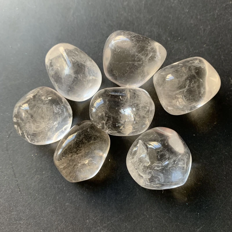 Натуральный прозрачный кварцевый камень кристалл хрустальный чакра целебные