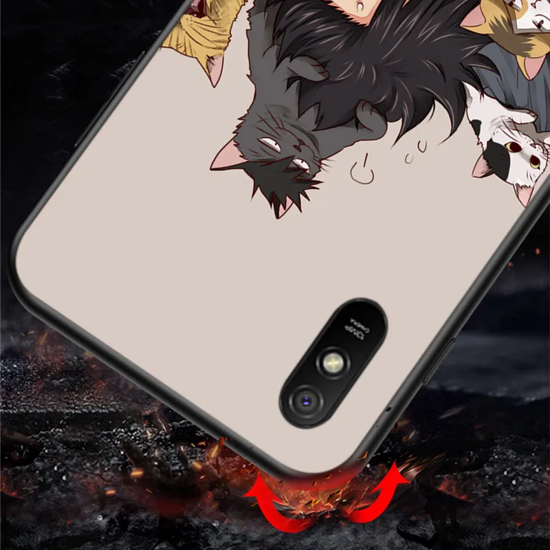 Kozume Kenma Haikyuu Anime For Xiaomi Redmi 10X 9 9T 9C 8 7 6 Pro 9AT 9A 8A 7A 6A S2 GO 5 5A 4X Plus Phone Case Shell