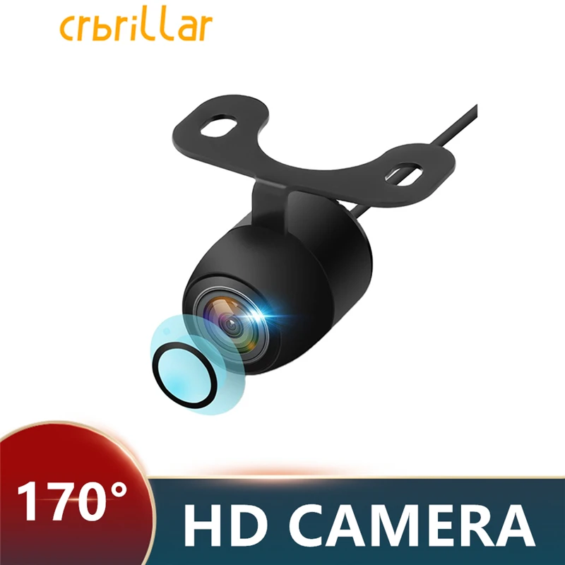 Купи Car Reverse Camera HD Night Vision Wide Angle Rear View Parking Camera Waterproof CCD LED Auto Backup Monitor HD Image за 539 рублей в магазине AliExpress