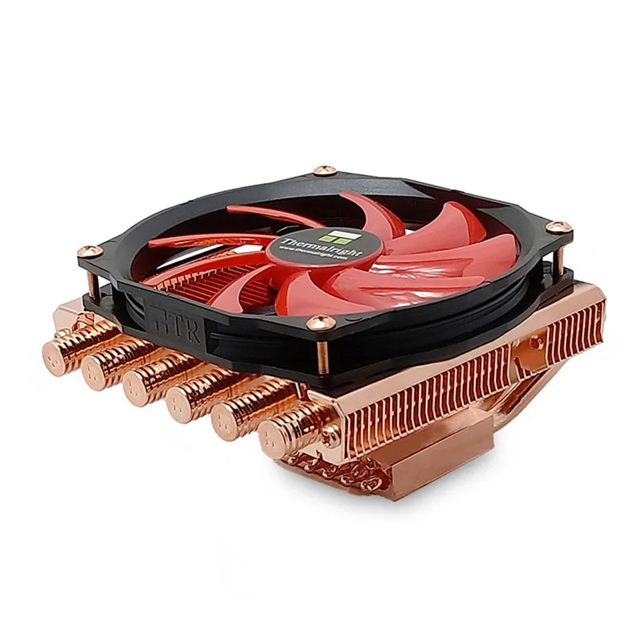 Thermalright AXP 100 C65 6 тепловых трубок медный кулер для ЦП 65 мм низкопрофильный HTPC ATX Mini