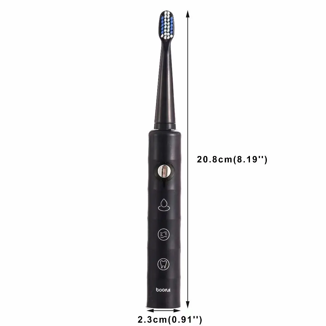 Зубная щетка электрическая Звуковая 6 режимов с 3 сменными