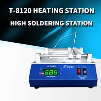 preheating furnace for high temperature desoldering station t 8120 120120mm smd infrared pid station heating plamform