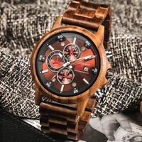 wooden watch men military sport wristwatch mens quartz watches top brand luxury wooden watch gift male relogio masculino 2021