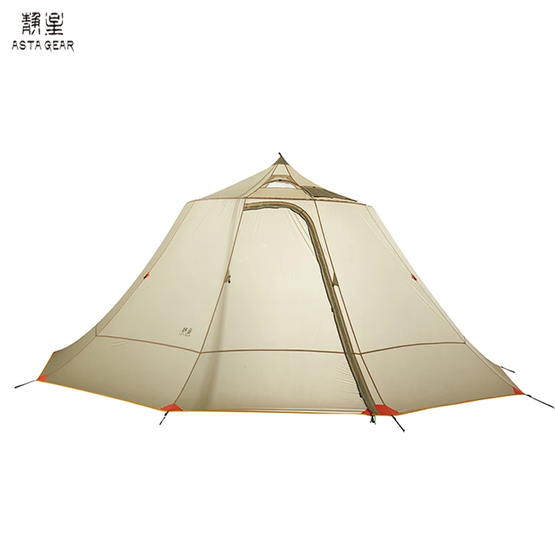 asta gear mountain house large space team activity and ultrlight tent for 10 persons camping pyramid tent without trekking pole free global shipping