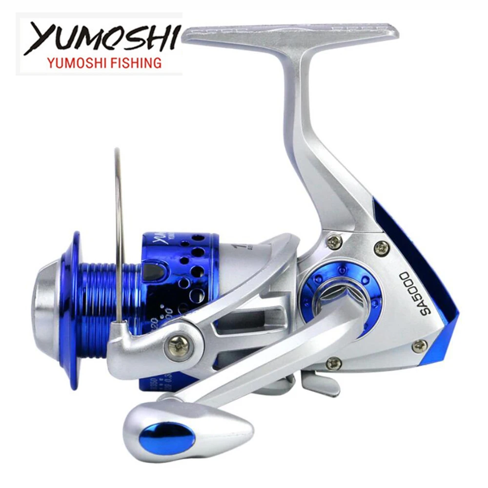 YUMOSHI Рыболовная катушка спиннинговая пластиковая левая и правая сменная ручка