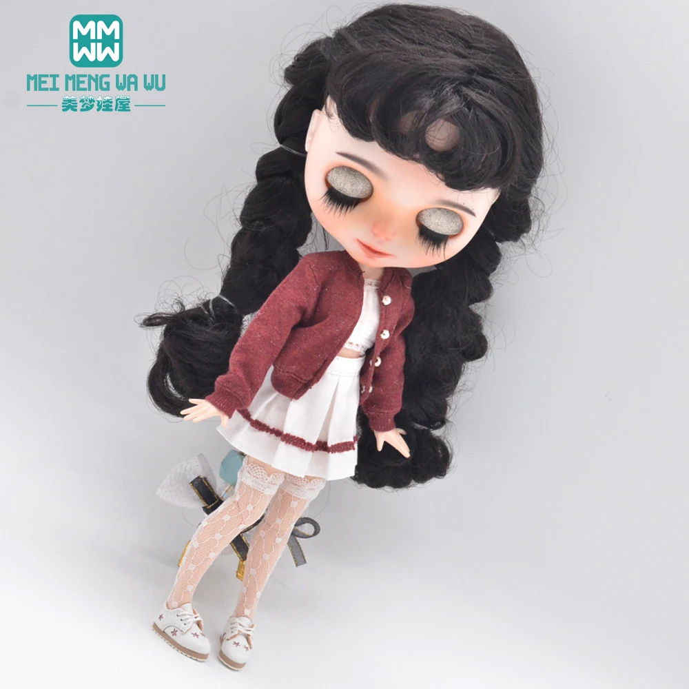 Одежда для куклы блайз 1 шт. свитер кардиган юбка топ-труба кукол азон 28-30 см OB22 OB24