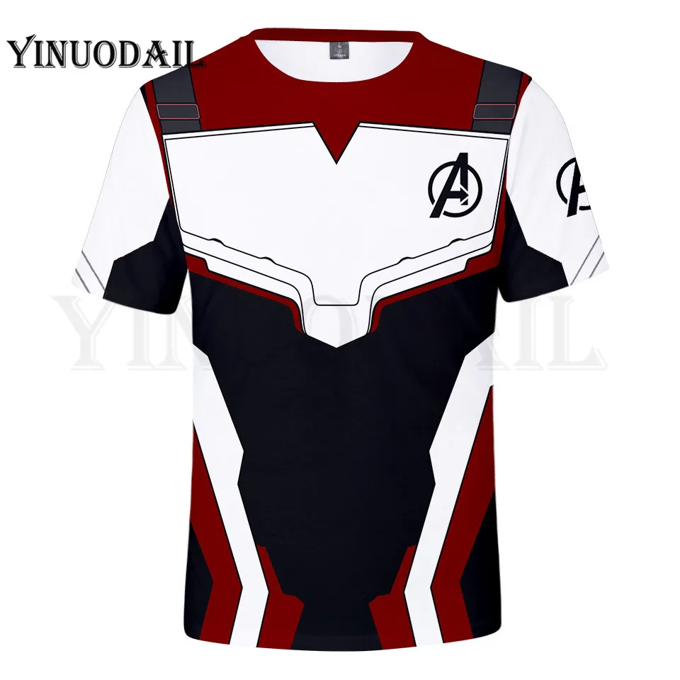 T-shirt Marvel Мстители игры 3D куртки для мужчин Уличная хип хоп Теплые повседневные кофты толстовки детские куртки с принтом - Цвет: T-shirt