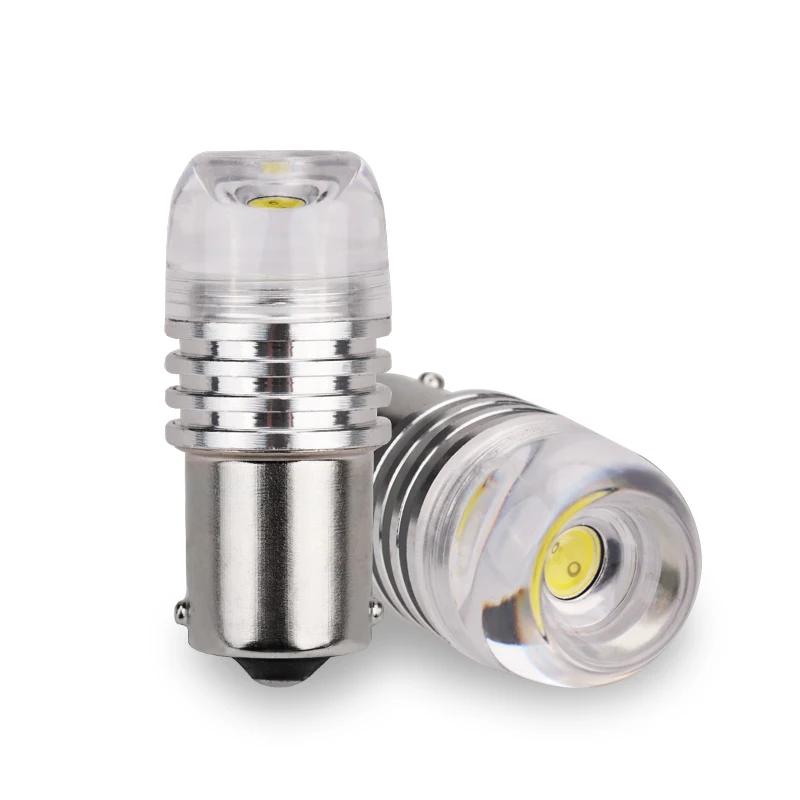 

10 PCS BA15S 1156 Strobe Led Bulb Turn Signal Brake Light 3W COB 1156 Ba15s p21w Red Strobe Led Turn Signal Lamp Bulb Blue White