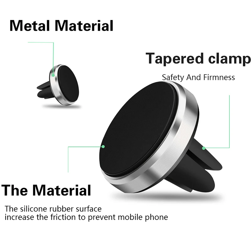 

Lovebay Magnetic Phone Holder Stand For iphone Car GPS Air Vent Mount Magnet Stand Universal Mobile Phone Support For Samsung