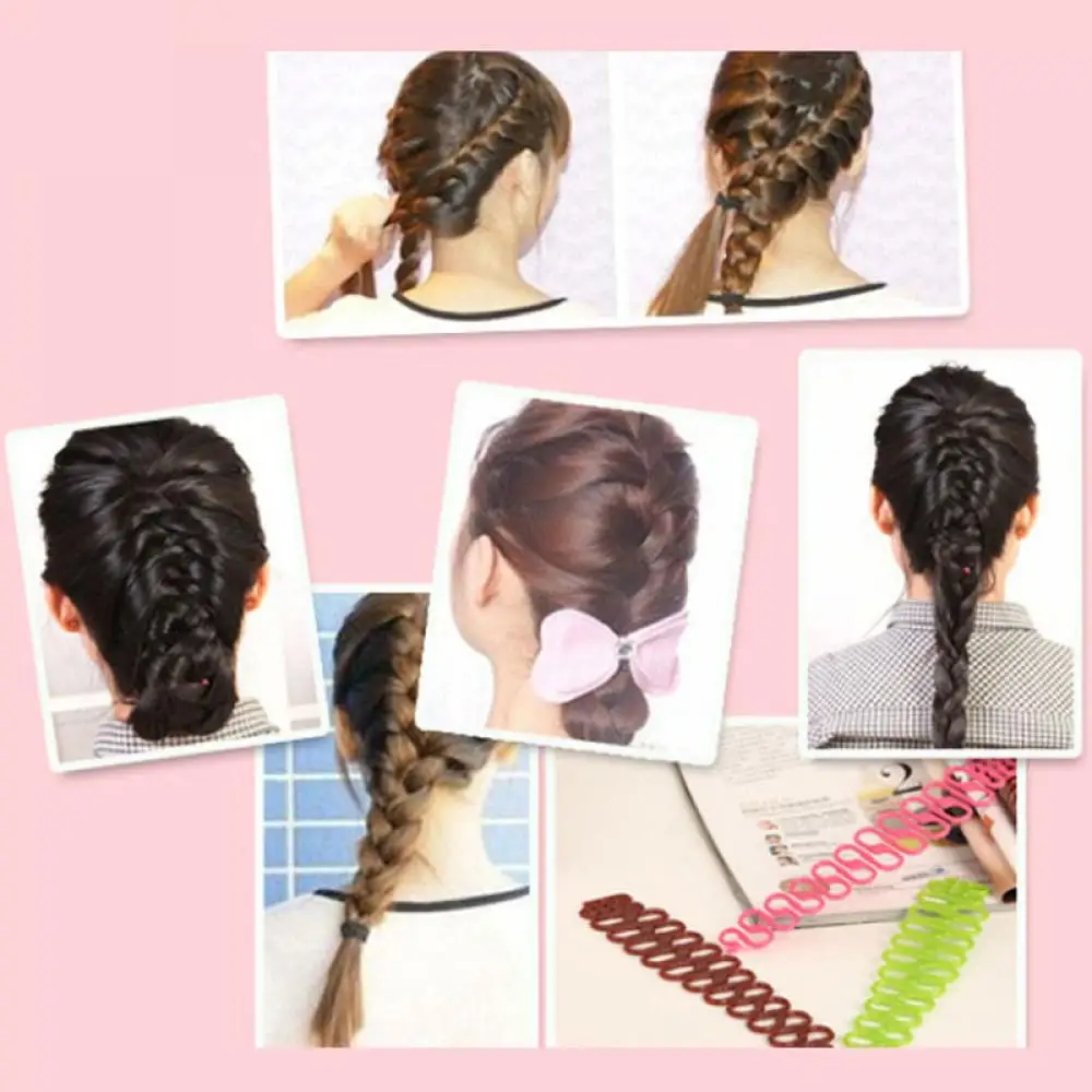 1 шт. для женщин Модный чехол типа сделай сам магический укладки волос клип палку