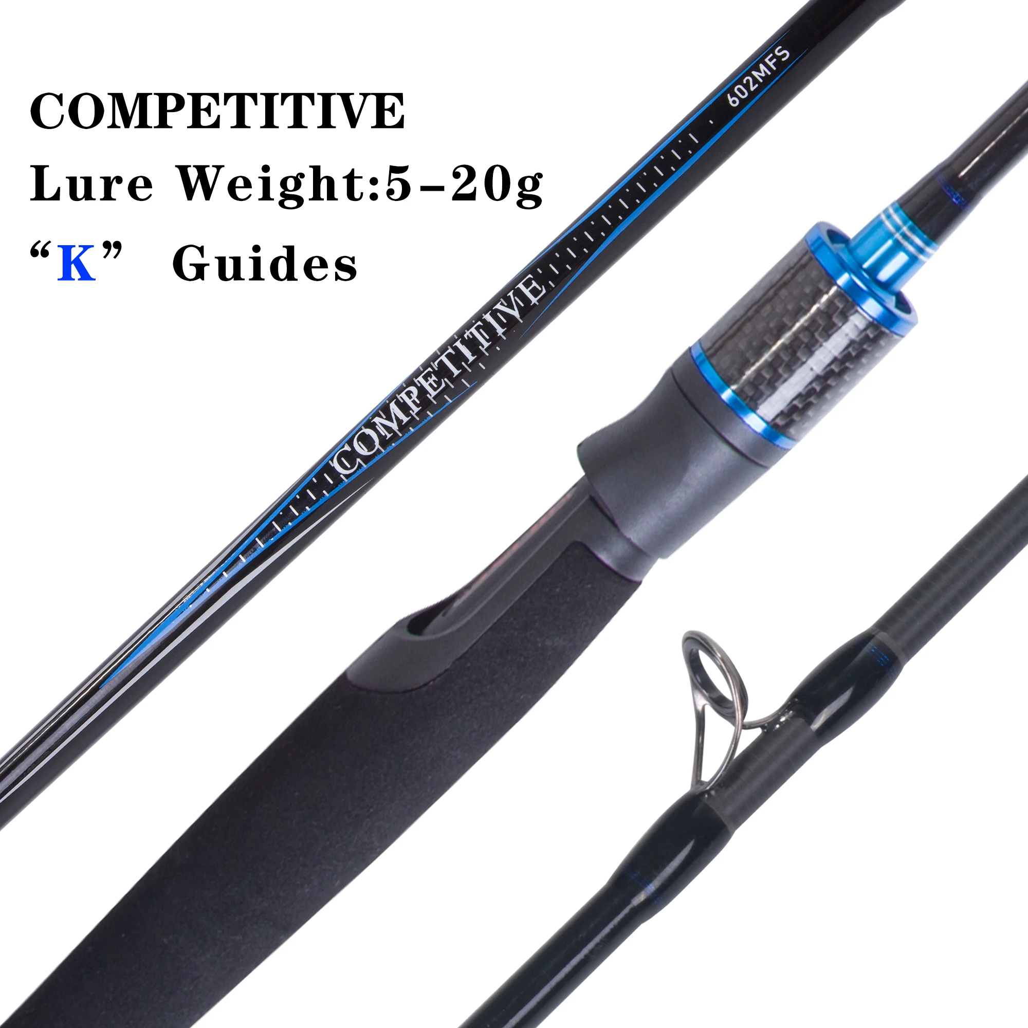 MIFINE конкурентоспособная приманка для спиннинга и забрасывания Удочка M Power