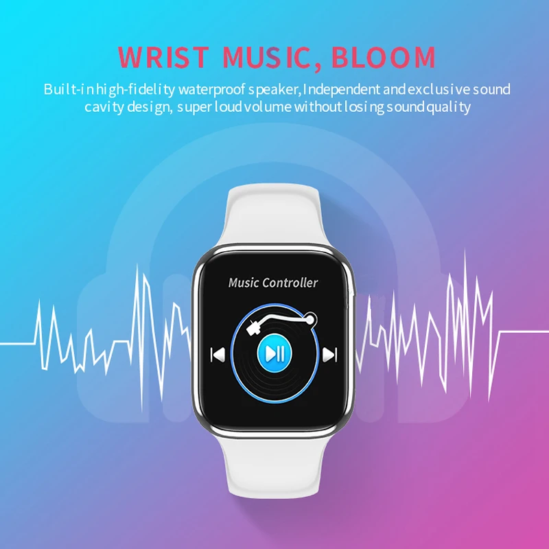 

Sports Clock Men Women W98 Plus 1.54 inch Square Screen Bluetooth Call Temperature ECG Heart Rate Monitor Relogio Montre homme