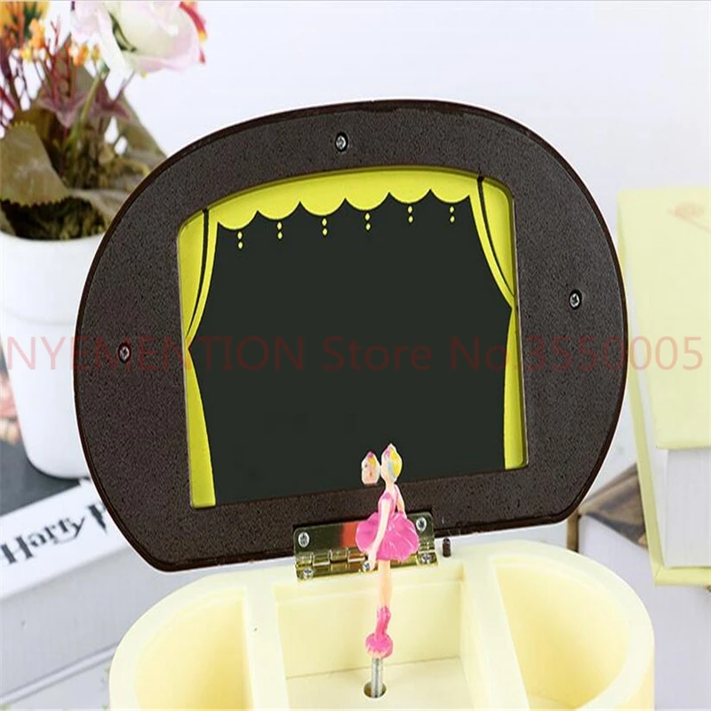 10 шт. портативная музыкальная шкатулка для девочек|Музыкальные шкатулки| |