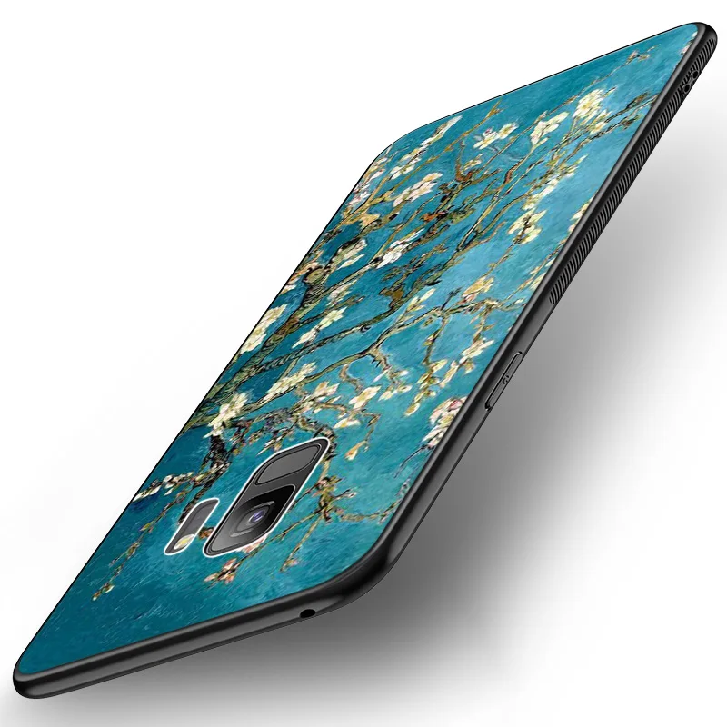 WEBBEDEPP чехол с черепом Ван Гога для Samsung Note 8 9 10 S6 S7 S8 S9 S10 S10e S20 ultra Edge Plus Lite | Мобильные