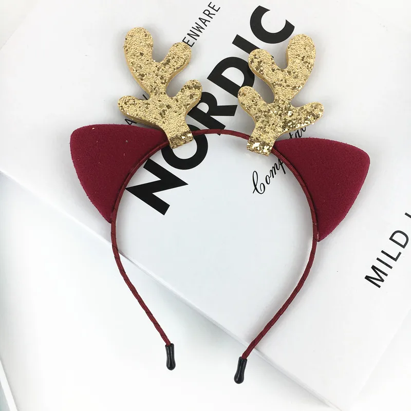 Antler Headband Christmas Moose Adult Headdress | Красота и здоровье