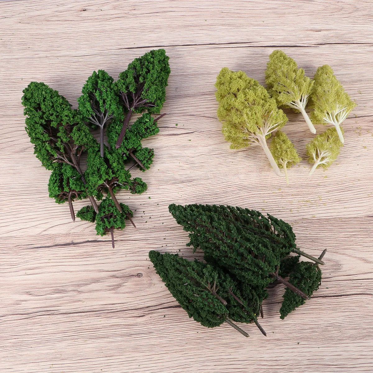 27 шт Мини Набор деревьев пейзажи архитектурный пейзаж модель | Спорт и