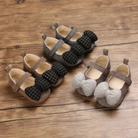 newborn baby girls casual shoes bowknot soft sole striped toddler shoes summer autumn non slip princess first walkers