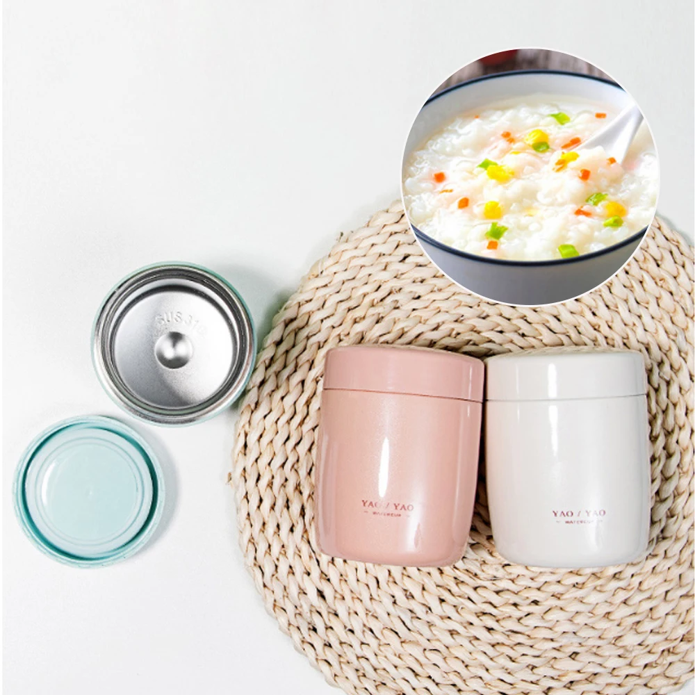 260 мл мини Еда термос Коробки для обедов Портативный Нержавеющая сталь