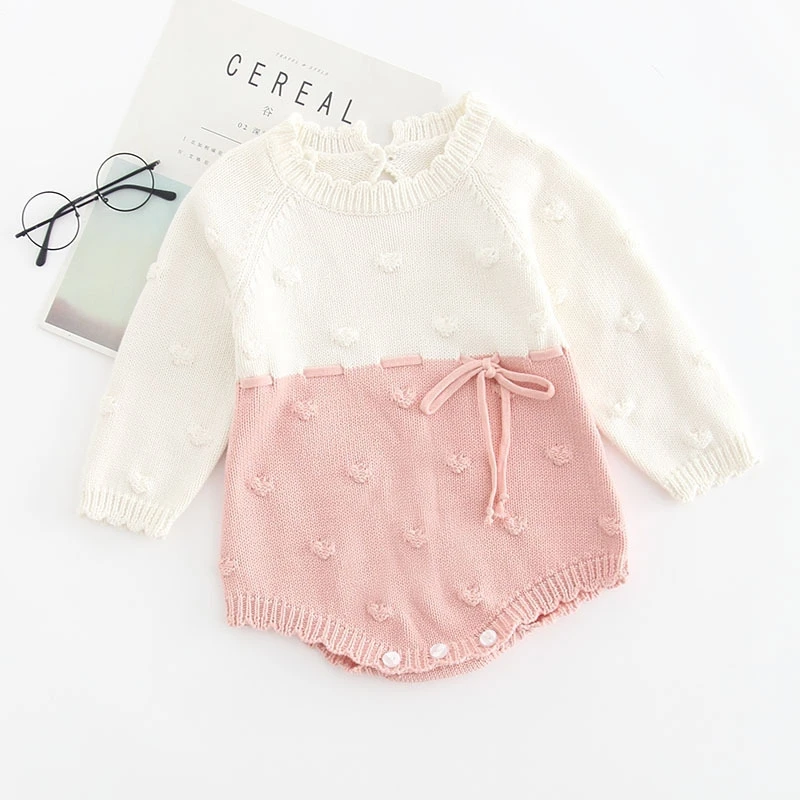newborn baby clothing set Sodawn New Spring Autumn Fashion Baby Girls Clothes Long Sleeve Knit Sweater+Shorts Sets of Children Baby Clohting Knit Set Baby Clothing Set best of sale